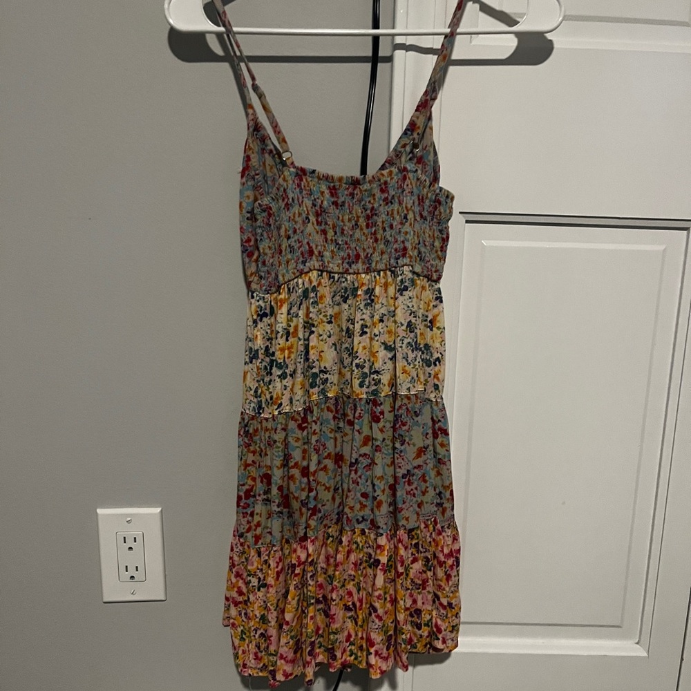 Angie Multicolor Smocked Dress